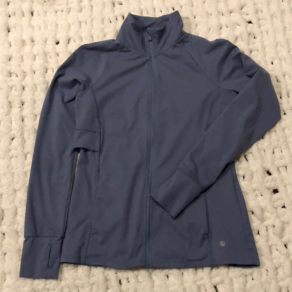 Light blue zip up